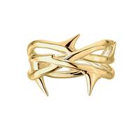 Shaun Leane Rose Thorn 18ct Yellow Gold Plated Sterling Silver Triple Band Ring - P SLN-1127/P