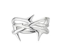 Shaun Leane Rose Thorn Sterling Silver Triple Band Ring - P SLN-1126/P