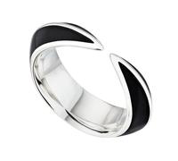 Shaun Leane Sabre Deco Sterling Silver Ceramic Ring - S SLN-1064/S