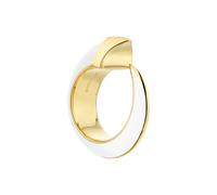 Shaun Leane Sabre Solis 18ct Yellow Gold Vermeil Sterling Silver Chalk Ceramic Ring - S SLN-1305/S