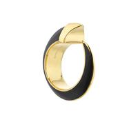 Shaun Leane Sabre Solis 18ct Yellow Gold Vermeil Sterling Silver Jet Ceramic Ring - S SLN-1301/S