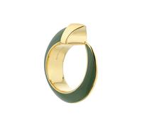 Shaun Leane Sabre Solis 18ct Yellow Gold Vermeil Sterling Silver Leaf Ceramic Ring - S SLN-1303/S
