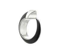 Shaun Leane Sabre Solis Sterling Silver Jet Ceramic Ring - S SLN-1298/S