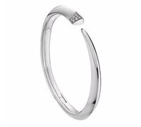 Shaun Leane Sabre Sterling Silver Diamond Tusk Bangle - L SLN-800/L