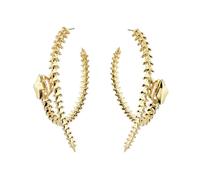 Shaun Leane Serpent Trace 18ct Yellow Gold Plated Sterling Silver Hoop Earrings SLN-1047