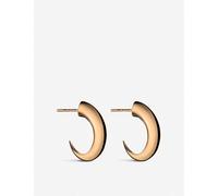 Shaun Leane Womens Rose Gold Cat Claw Medium Gold-plated Vermeil Silver Hoop Earrings