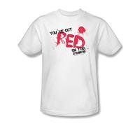 Shaun of Dead T-Shirt Youve Got Red on You Zombie 100% Cotton tee UNI386