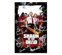 Shaun Of The Dead Cast Autographed Signed A4 Photo Print 3
