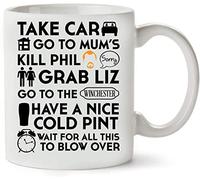 Shaun of the DEad - - Funny Parody Mug - Glossy Ceramic Photo Mug