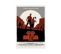 Shaun of The Dead Movie Film Poster Canvas Poster Wall Art Decor Print Picture Paintings for Living Room Bedroom Decoration 12x18inch(30x45cm)