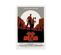 Shaun of The Dead Movie Poster (4) Canvas Poster Bedroom Decor Sports Landscape Office Room Decor Gift Unframe-style 16x24inch(40x60cm)