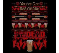 Shaun Of The Dead You've Got Red On You Christmas Men's T-Shirt - Black - S