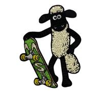 Shaun Skateboard Sew On Patch