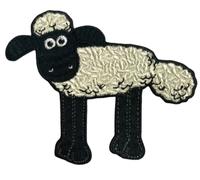 Pawprint Family | Shaun Standing Sew on Patch | Shaun The Sheep Official Merchandise