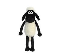Shaun the Sheep 61173 8-inch Plush Cuddly Toy - Black and White, Soft Dangly-Leg Sheep Plush for Kids and Adults