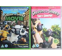 SHAUN THE SHEEP dvd COLLECTION: 1. The Movie + 2. Two's Company