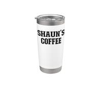 Shaun's Coffee Shaun Name Personalized Stainless Steel Insulated Tumbler