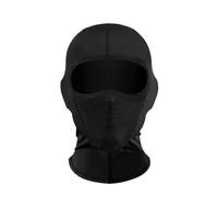 Shauoal Motorcycle Balaclava NL01 Elastic Tight Balaclava Breathable for All season Cycling Running Outdoor Activities -Black