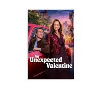 SHAUREWNYY An Unexpected Valentine Posters Aesthetic Wall Art Decor Vintage Canvas Poster Decorative Painting for Living Room Bed Room 16x24inch(40x60cm) Unframe-style