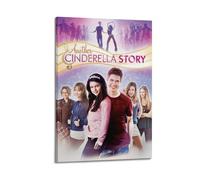 SHAUREWNYY Another Cinderella Story Posters Aesthetic Wall Art Decor Vintage Canvas Poster Decorative Painting for Living Room Bed Room 24x36inch(60x90cm) Frame-style