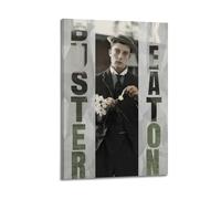 SHAUREWNYY Buster Keaton Posters Aesthetic Wall Art Decor Vintage Canvas Poster Decorative Painting for Living Room Bed Room 16x24inch(40x60cm) Frame-style