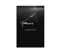 SHAUREWNYY Cigarettes After Sex Posters Aesthetic Wall Art Decor Vintage Canvas Poster Decorative Painting for Living Room Bed Room 12x18inch(30x45cm) Unframe-style