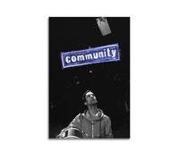 SHAUREWNYY Community Posters Aesthetic Wall Art Decor Vintage Canvas Poster Decorative Painting for Living Room Bed Room 20x30inch(50x75cm) Unframe-style