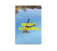 SHAUREWNYY Dream Scenario Movie 4 Posters Aesthetic Wall Art Decor Vintage Canvas Poster Decorative Painting for Living Room Bed Room 20x30inch(50x75cm) Unframe-style