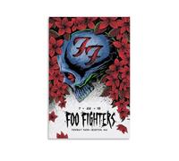 SHAUREWNYY Foo Fighters Posters Aesthetic Wall Art Decor Vintage Canvas Poster Decorative Painting for Living Room Bed Room 12x18inch(30x45cm) Unframe-style