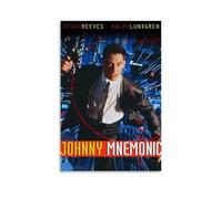 SHAUREWNYY Johnny Mnemonic Posters Aesthetic Wall Art Decor Vintage Canvas Poster Decorative Painting for Living Room Bed Room 12x18inch(30x45cm) Unframe-style