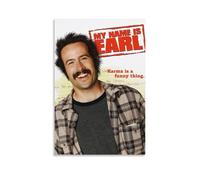 SHAUREWNYY My Name Is Earl Posters Aesthetic Wall Art Decor Vintage Canvas Poster Decorative Painting for Living Room Bed Room 20x30inch(50x75cm) Unframe-style