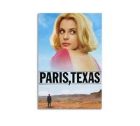 SHAUREWNYY Paris, Texas Posters Aesthetic Wall Art Decor Vintage Canvas Poster Decorative Painting for Living Room Bed Room 24x36inch(60x90cm) Unframe-style