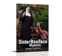 SHAUREWNYY Sister Boniface Mysteries Posters Aesthetic Wall Art Decor Vintage Canvas Poster Decorative Painting for Living Room Bed Room 20x30inch(50x75cm) Frame-style