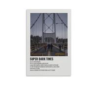 SHAUREWNYY Super Dark Times Posters Aesthetic Wall Art Decor Vintage Canvas Poster Decorative Painting for Living Room Bed Room 24x36inch(60x90cm) Unframe-style