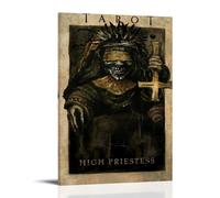 SHAUREWNYY Tarot Movie 4 Posters Aesthetic Wall Art Decor Vintage Canvas Poster Decorative Painting for Living Room Bed Room 20x30inch(50x75cm) Frame-style