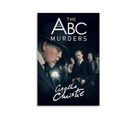 SHAUREWNYY The ABC Murders Posters Aesthetic Wall Art Decor Vintage Canvas Poster Decorative Painting for Living Room Bed Room 16x24inch(40x60cm) Unframe-style