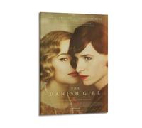 SHAUREWNYY The Danish Girl Posters Aesthetic Wall Art Decor Vintage Canvas Poster Decorative Painting for Living Room Bed Room 12x18inch(30x45cm) Frame-style
