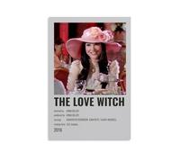 SHAUREWNYY The Love Witch Posters Aesthetic Wall Art Decor Vintage Canvas Poster Decorative Painting for Living Room Bed Room 16x24inch(40x60cm) Unframe-style