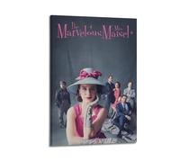 SHAUREWNYY The Marvelous Mrs. Maisel TV Series 3 Posters Aesthetic Wall Art Decor Vintage Canvas Poster Decorative Painting for Living Room Bed Room 08x12inch(20x30cm) Frame-style