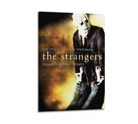 SHAUREWNYY The Strangers Movie 2 Posters Aesthetic Wall Art Decor Vintage Canvas Poster Decorative Painting for Living Room Bed Room 08x12inch(20x30cm) Frame-style