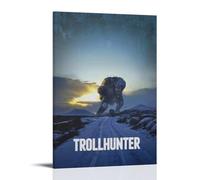 SHAUREWNYY The Troll Hunter Movie 1 Posters Aesthetic Wall Art Decor Vintage Canvas Poster Decorative Painting for Living Room Bed Room 08x12inch(20x30cm) Frame-style