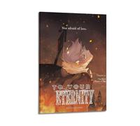 SHAUREWNYY To Your Eternity Anime 3 Posters Aesthetic Wall Art Decor Vintage Canvas Poster Decorative Painting for Living Room Bed Room 12x18inch(30x45cm) Frame-style