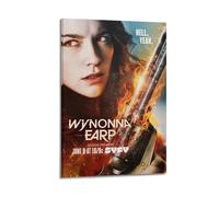 SHAUREWNYY Wynonna Earp Posters Aesthetic Wall Art Decor Vintage Canvas Poster Decorative Painting for Living Room Bed Room 16x24inch(40x60cm) Frame-style