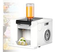 Shaved Ice Machine, 280W Automatic Snow Cone Maker, Efficient Ice Crushing for Parties and Home Use, Air Cooling System, Grey Color