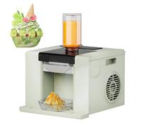 Shaved Ice Machine, 60kg/h Snow Maker with Touch Screen for Home/Commercial | Ice Shaving Machine for Smooth Shaved Ice Desserts, Touch Screen Control with Automatic Cleaning for Home or Commercial Use