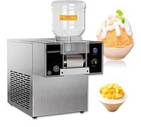 Shaved Ice Machine, Commercial Snowflake Ice Maker, 132 Lbs/24H, Adjustable Speed, Ideal for Restaurants, Milk Tea Shops, Food Trucks, Home Use