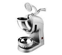 Shaved Ice Machine Electric Crusher for Cold Drinks Slush 300W Shaver 300KG/H Output High-Efficiency Cooling