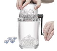 Shaved Ice Machine - Kitchen Ice Maker, Modern Ice Crushing | Mini Ice Crank Tool, Snow Cone Razor Unit, Ice Party Accessory, Gadget for the Party
