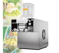 Shaved Ice Machine, Stainless Steel, 120KG/24H, Commercial with Adjustable Speed for Restaurants, Bars, Beverage Shops, Coffee Shops