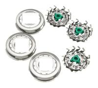 Shaver Accessories. 3/6 Pcs, Compatible for Philips SH90/62 8000 S8950 9000 S9000 S9011 S9021 S9031 S9041 S9111, Razor Head Blade Replacement(6pcs)